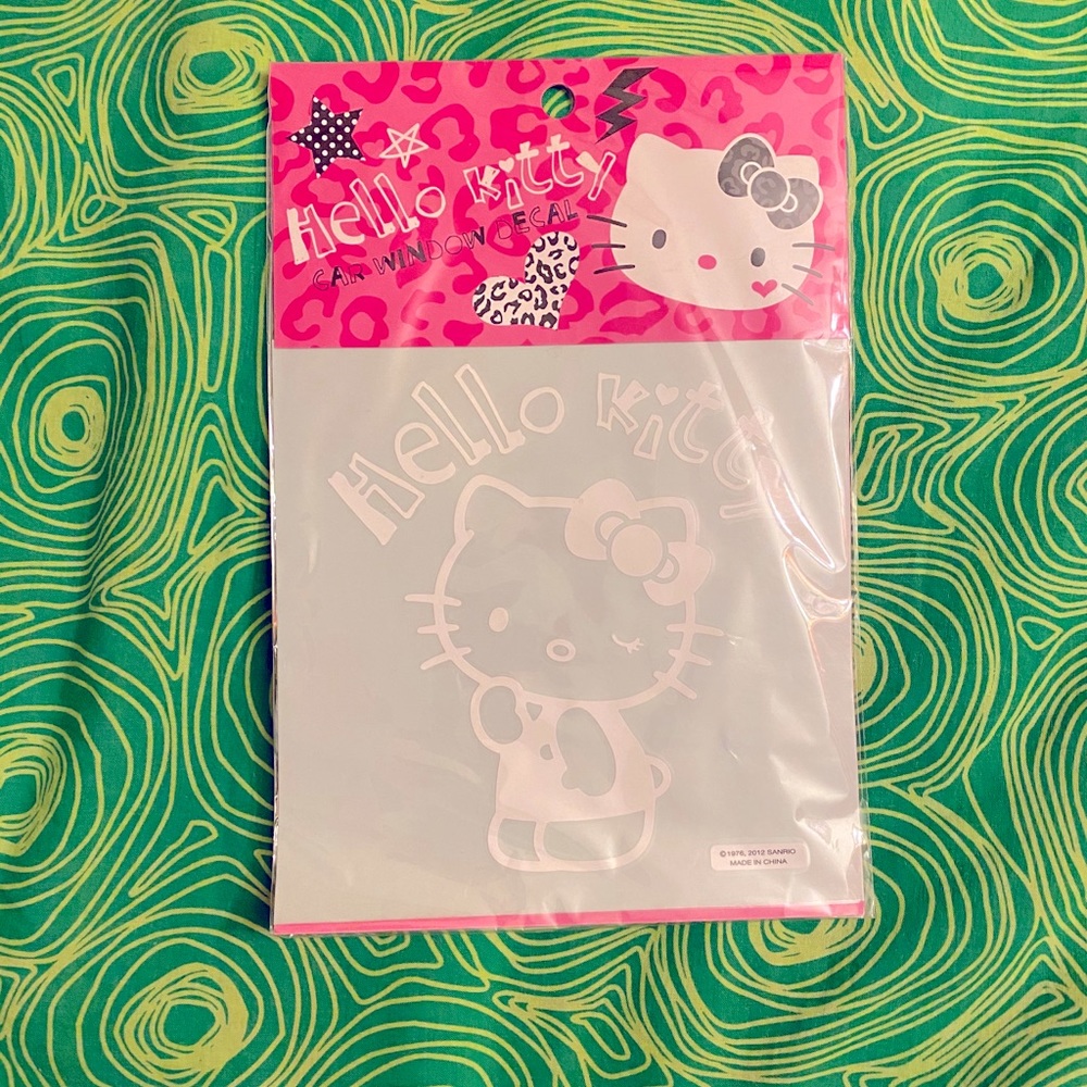 Hello Kitty Car Window Decal